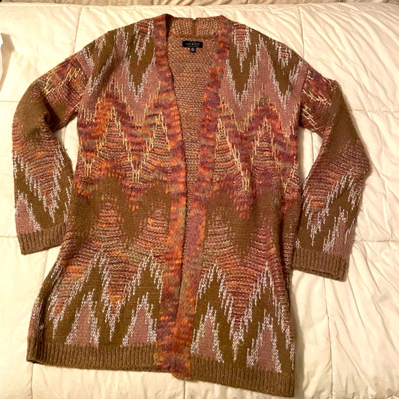 Lucky brand country western sweater - Picture 1 of 2